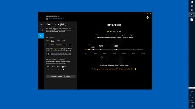 How to change mouse DPI and set DPI Shift in Logitech G Hub смотреть онлайн
