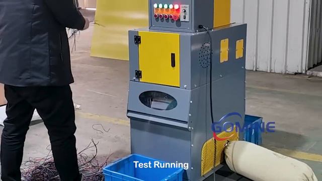 GM-SO3 Mini Copper Granulator Мини-машина для утилизации проводов смотреть онлайн
