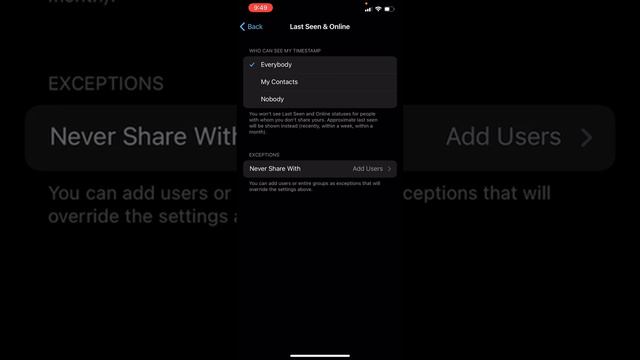 How to off Telegram Last Seen Recently смотреть онлайн