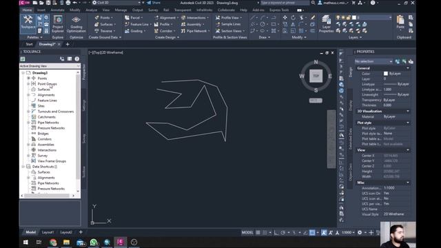 Transformar os vertices de uma polilinha em pontos no AutoCad Civil 3D e exportar em TXT смотреть онлайн