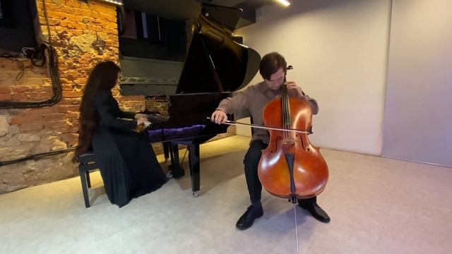 «Wild is the wind» (instrumental) Aнна Темирова- рояль, Валентин Мурашкин- виолончель. смотреть онлайн