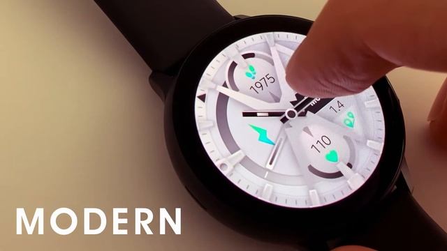 Dream 72 - White Modern Analog Watch Face | Samsung Galaxy Watch, Galaxy Active, Gear s3 смотреть онлайн