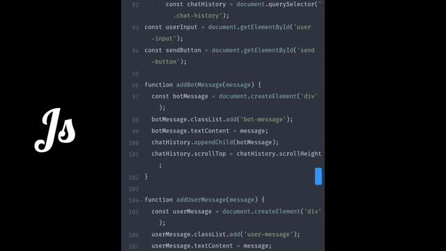 how to create a chat bot using HTML CSS and JavaScript смотреть онлайн