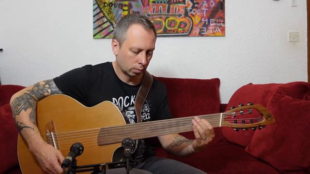 Improvisation on Fretless guitar - Richard Bonnet смотреть онлайн