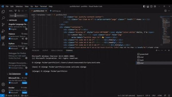Vs code extension doesn"t work how to fix