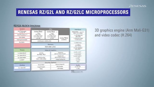 Renesas Microprocessors With Dual-core Arm® Cortex®-A55 (1.2 GHz) CPUs | Digital Datasheet