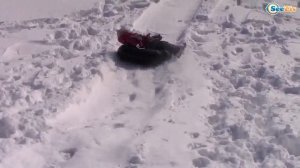 ВЛОГ Ярослава и Кукла Беби Бон На Горке! Катаемся с Большой Снежной Горки Видео для детей