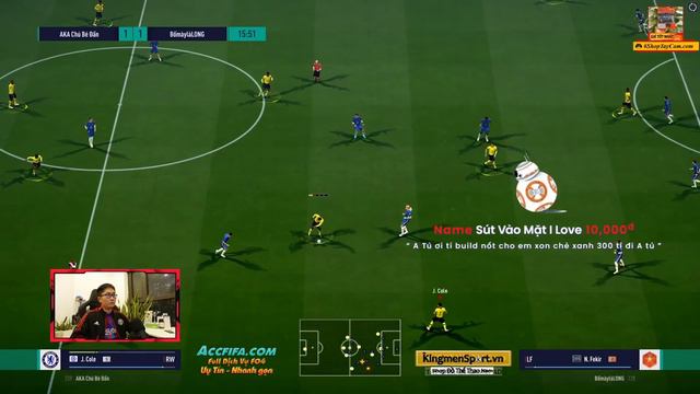 220 Tỷ Team Color CHELSEA Mùa CFA +5 Cực Khủng Leo Rank FO4: DROGBA, GULLIT, BALLACK & JOE COLE CFA смотреть онлайн