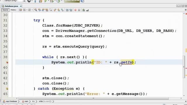 Java MySQL Database Tutorial - 5 - How To Read Data From Table - Hindi смотреть онлайн