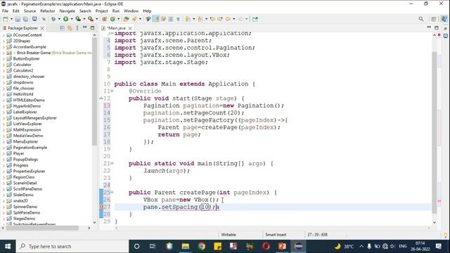 JavaFX Tutorial | Pagination in JavaFX смотреть онлайн