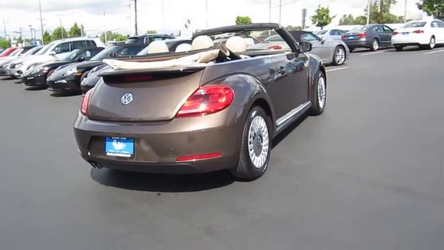 2013 Volkswagen Beetle, Toffee Brown Metallic - STOCK# 109234 смотреть онлайн