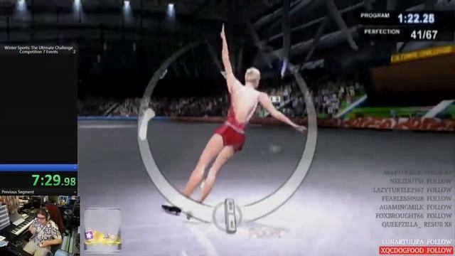 WORLD RECORD Winter Sports 2008 The Ultimate Challenge Speedrun