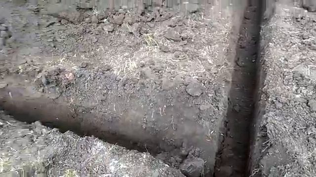 Как копают траншею под ленточный фундамент? смотреть онлайн