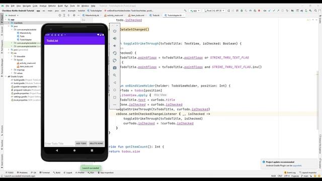 Checkbox - Kotlin Android Tutorial смотреть онлайн