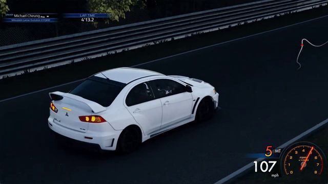 Assetto Corsa - Mitsubishi Evolution X FQ400 смотреть онлайн