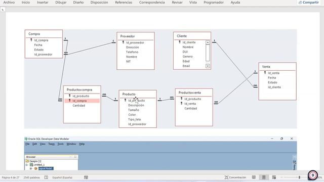 DFD y ERD con ORACLE SQL developer data modeler смотреть онлайн