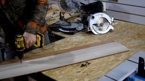 Простая направляющая шина для циркулярки своими руками.