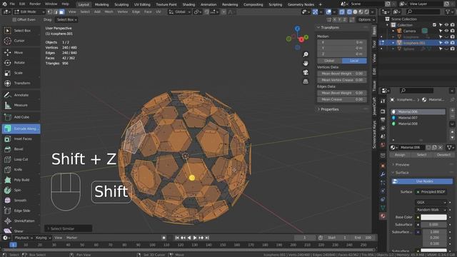 Blender Tutorial - Select similar смотреть онлайн