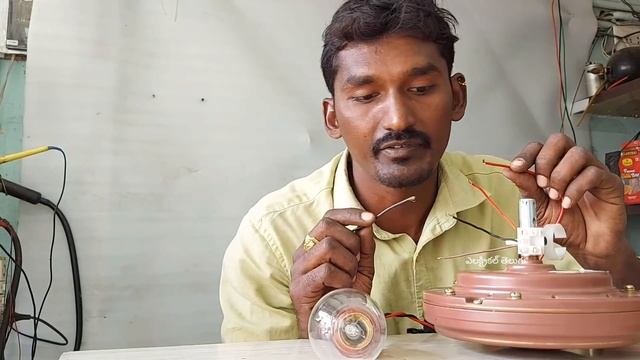 ceiling fan connection | fan connection testing by Electrical Telugu смотреть онлайн