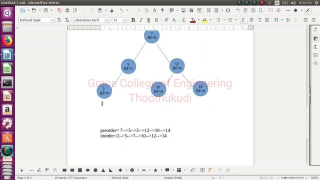 GRACE_COE_CSE_CS8381_DATA STRUCTURES LABORATORY_EX.7_Implementation Of AVL Trees смотреть онлайн