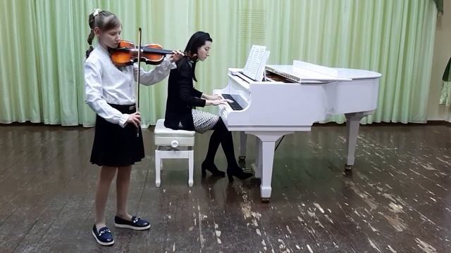 Петрова Василиса 9 лет Р Телепнёв,,Лирический напев, В Кролл ,,Полька ослика смотреть онлайн