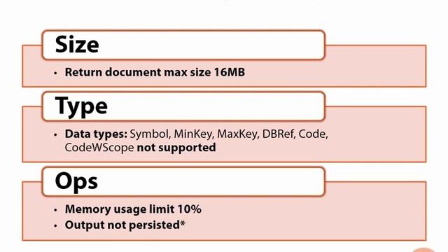 31 Limitations [MongoDB, NoSQL, BigData] смотреть онлайн