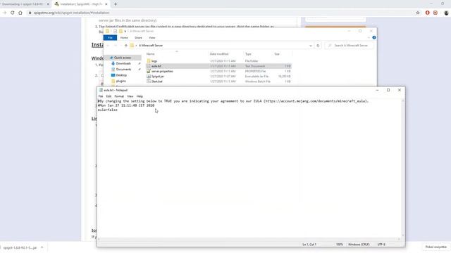 Minecraft Spigot from ground up #1 - Setting up a basic server смотреть онлайн