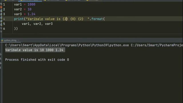 f string in python | Python tutorial in Hindi смотреть онлайн