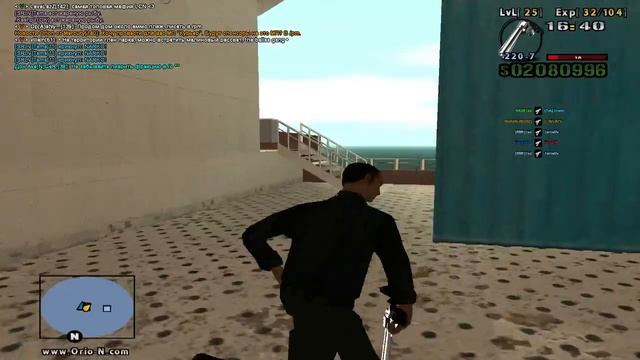 gta samp на ORION,e тренировка. смотреть онлайн