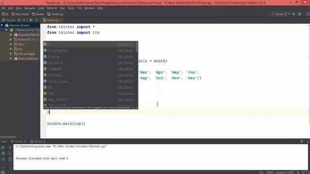 Python GUI : From A-to-Z With 2 Final Projects : Spinbox and Combox смотреть онлайн