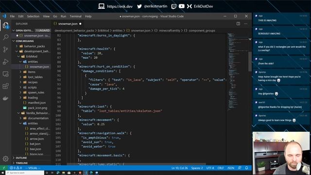 Intro to Programming with Minecraft Addons Pt. 3 смотреть онлайн