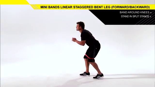 MINI BANDS LINEAR STAGGERED BENT LEG (FORWARD/BACKWARD) смотреть онлайн
