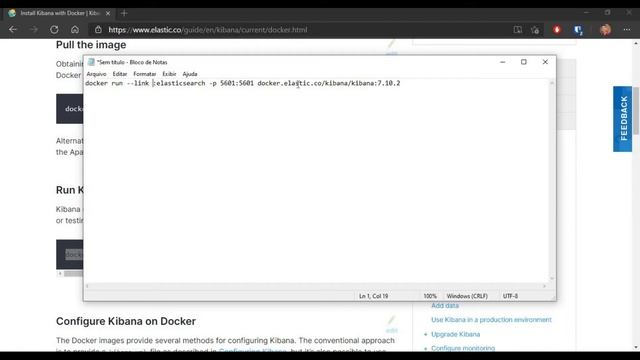 Instalação do Kibana em Docker - 7.10 смотреть онлайн