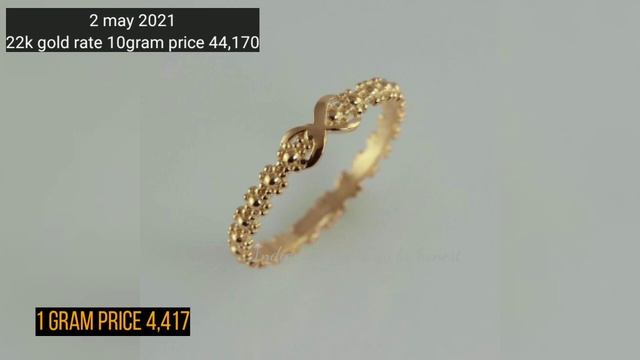 1 gram gold ring design //1ग्राम सोने की अगूठी की design with weight nd price //Gold rate today смотреть онлайн