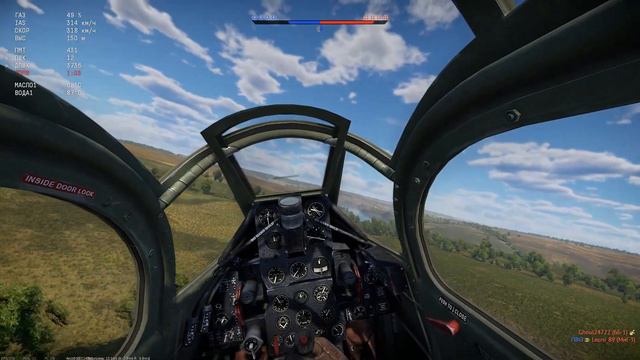 War Thunder - первый сбитый бот в Противостоянии смотреть онлайн