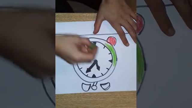 Рисуем часы смотреть онлайн