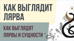 Как выглядит лярва? Как выглядят лярвы и сущности? | Евгений Грин