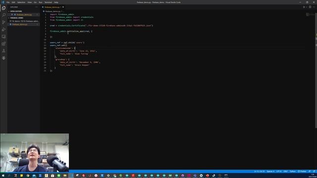 pythonでFirebaseのRealTime Databaseを操作する準備をしよう смотреть онлайн