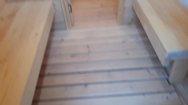 Баня-бочка из кедра квадратная 6 метров смотреть онлайн