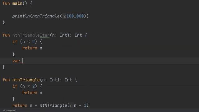 Simple Recursion to Iteration смотреть онлайн