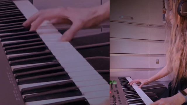 BMTH - Can You Feel My Heart piano cover смотреть онлайн