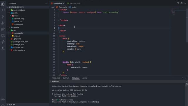 Sveltejs #15 - Dynamic Imports (Kodunuzu parça pinçik edin) смотреть онлайн
