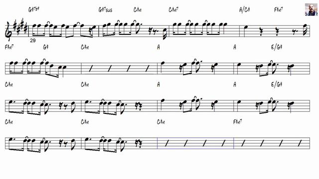 Fragile    Sting Alto Sax