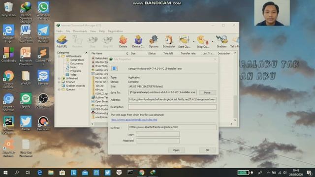 Tutorial menginstal aplikasi xampp смотреть онлайн