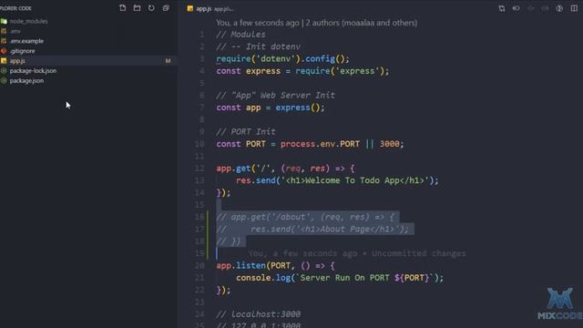 8 - Refactor Time - Auto relaod - Todo App With Nodejs and Web Servers смотреть онлайн