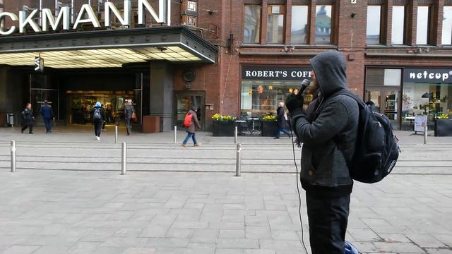 Stockmann, Helsinki - Brother Philip Blair (USA) - May 2017