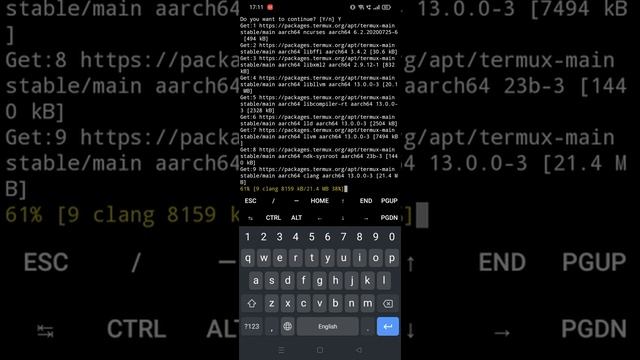 Installing python on termux #python #pythonprogramming смотреть онлайн