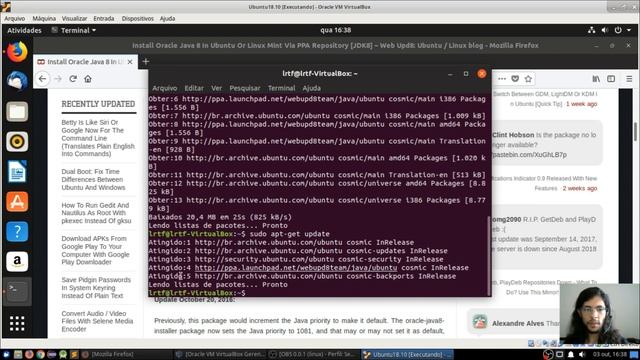 Instalando Java 8 no Linux Ubuntu [OBSOLETO] смотреть онлайн