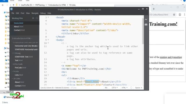 The complete php full stack web developer Course in English | Lesson -3 (Part-2)| Introduction HTML смотреть онлайн