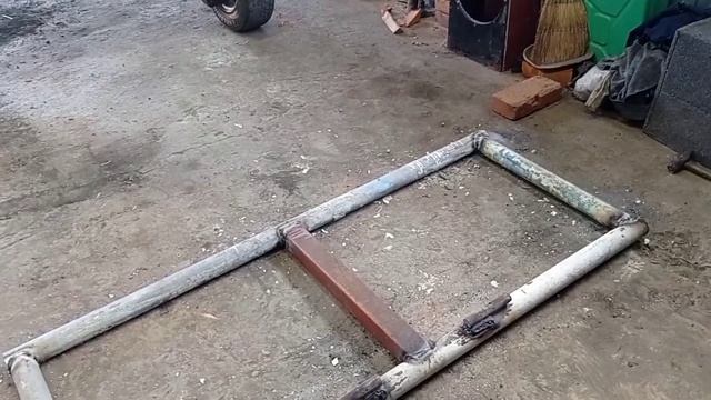 сцепка борон для самодельного трактора своими руками. смотреть онлайн